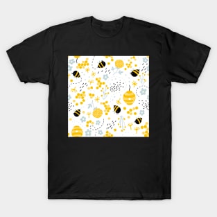 Bees Cute Happy honeybees T-Shirt